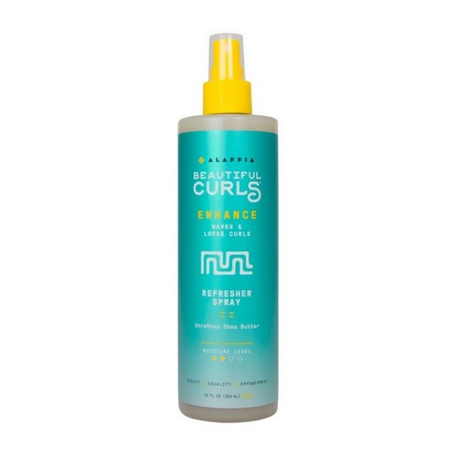 Beautiful Curls Curl Enhance Refresher Spray 12 Oz by Alaffia