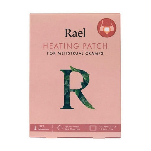 Heating Patch for Menstrual Cramps 3 Patches by Rael
