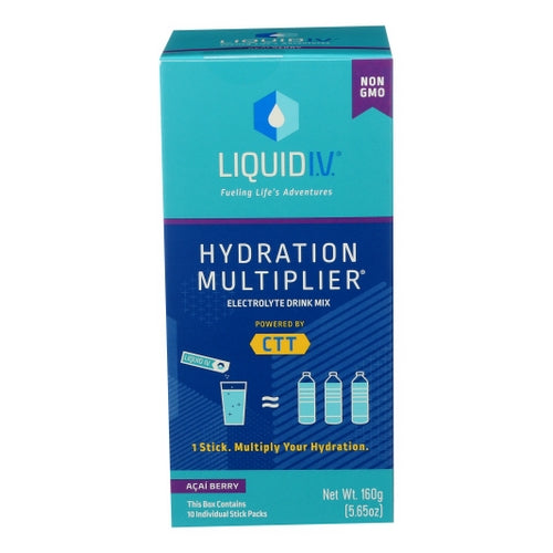 Hydration Multiplier Electrolyte Drink Mix Acai Berry 5.65 Oz by Liquid I.V