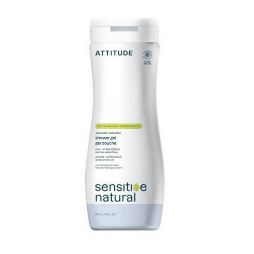 Body Wash Fragrance-Free 16 Oz by Attitude