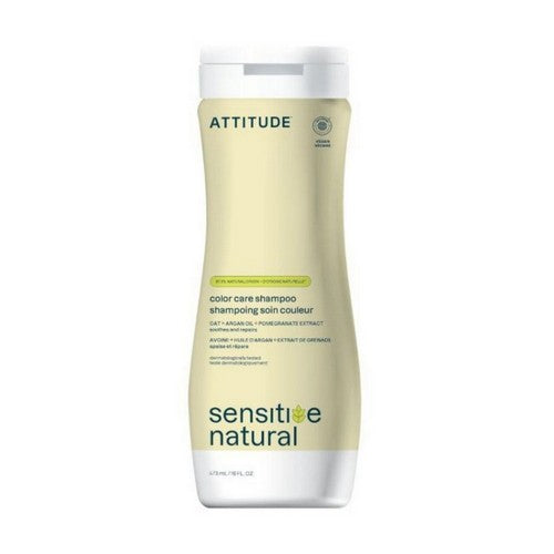 Natural Shampoo Repair Color Protection Argan Oil 16 Oz by Attitude