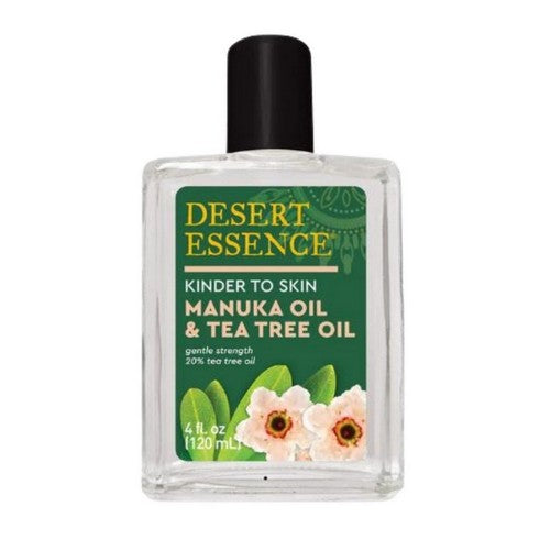 Kinder To Skin Manuka Oil And Australian Tea Tree Oil 4 Oz by Desert Essence