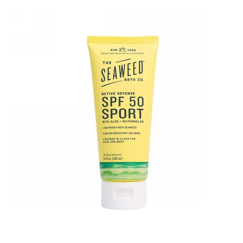 Active Defense SPF 50 Sport 3.4 Oz by Sea Weed Bath Company