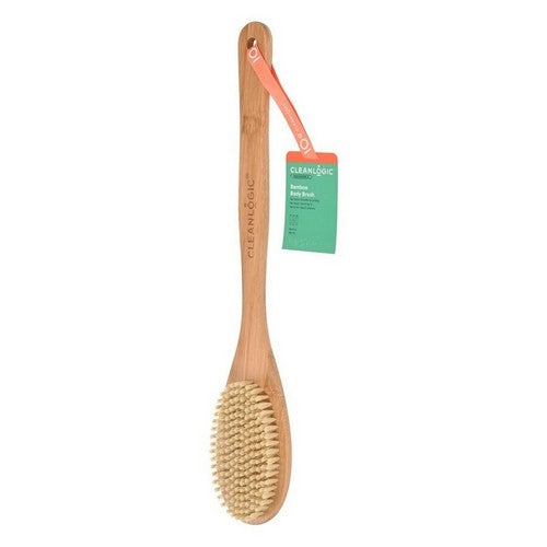 Bamboo Body Brush 1 Count by Cleanlogic