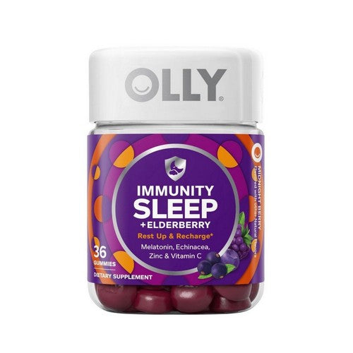 Immunity Sleep Plus Elderberry Midnight Berry 36 Count by Olly