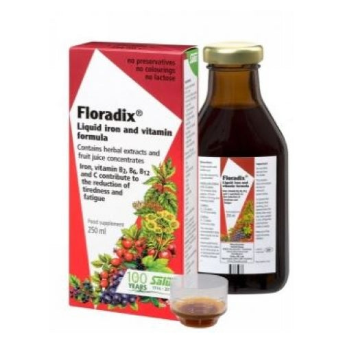 Floradix Iron & Herbs Liquid 8.5 Oz by Gaia Herbs