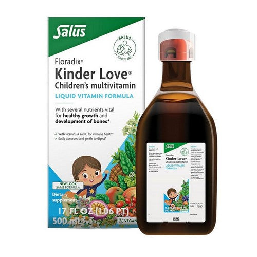 Floradix Kinder Love Children's Multivitamin 17 Oz by Gaia Herbs