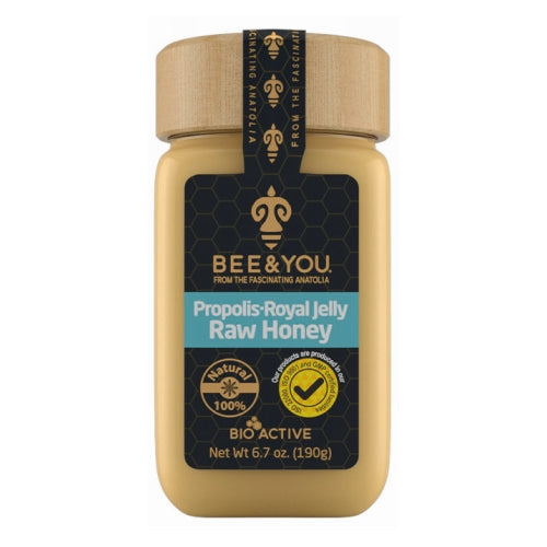 Propolis Royal Jelly Raw Honey Mix 6.7 Oz by Bee & You
