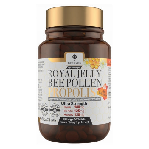 Royal Jelly Propolis Extract 60 Tabs by Bee & You