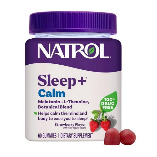 Sleep + Calm Gummy 60 Gummies by Natrol