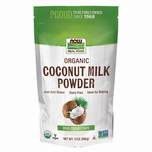 Organic Coconut Milk Powder 12 Oz by Now Foods
