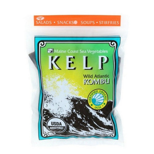 Organic Kelp Wild Atlantic Kombu 2 Oz by Maine Coast Sea Vegetables