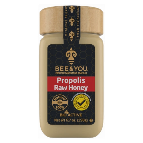 Propolis Raw Honey Mix 6.7 Oz by Bee & You