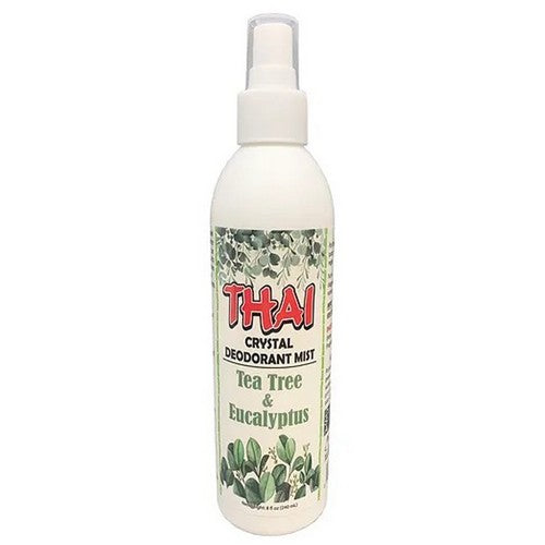 Thai Deodorant Mist Tea Tree Eucalyptus 8 Oz by Thai Deodorant Stone
