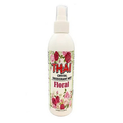 Thai Deodorant Mist Floral 8 Oz by Thai Deodorant Stone