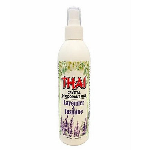Thai Deodorant Mist Lavender Jasmine 8 Oz by Thai Deodorant Stone