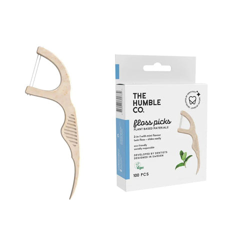 Plant Based Toothbrush Sensitive White 1 Count by The Humble Co