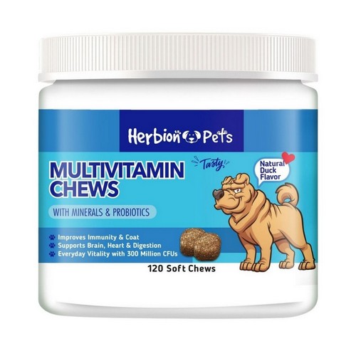 Multivitamin Dog Chews 120 Chews by Herbion Naturals