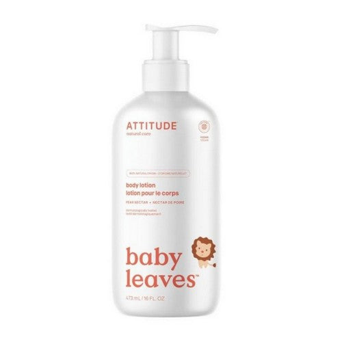 Baby Leaves Body Lotion Pear Nectar 16 Oz by Attitude