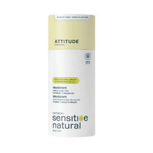Baking Soda-Free Deodorant Argan Oil 3 Oz by Attitude