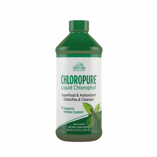 Chloropure Liquid Chlorophyll 16 Oz by Country Farms