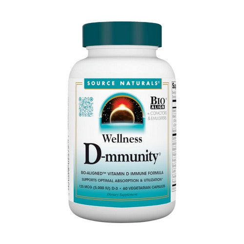 Wellness D-mmunity 60 VegCaps by Source Naturals