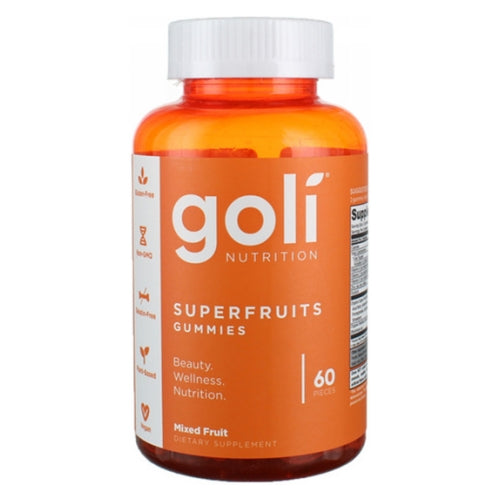 Superfruits Gummies Fruit Blend 60 Count by Goli Nutrition