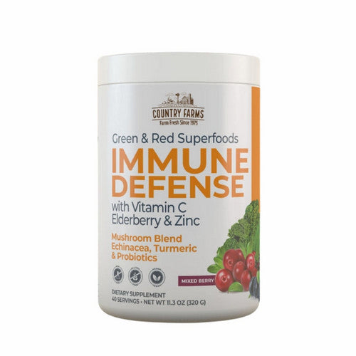 Immune Defense Powder 11.3 Oz by Country Farms