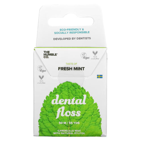 Dental Floss Fresh Mint 55 Yds by The Humble Co
