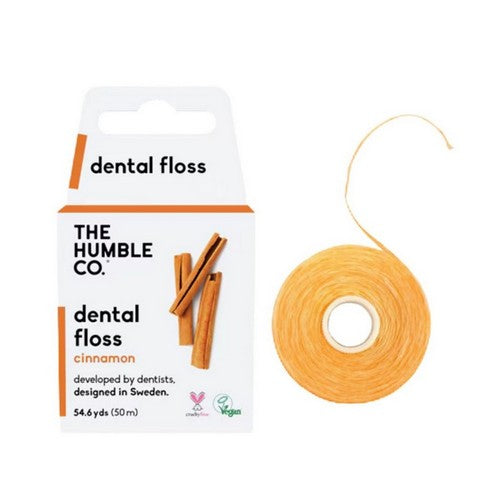 Dental Floss Cinnamon 50 M 54.6 Yards by The Humble Co