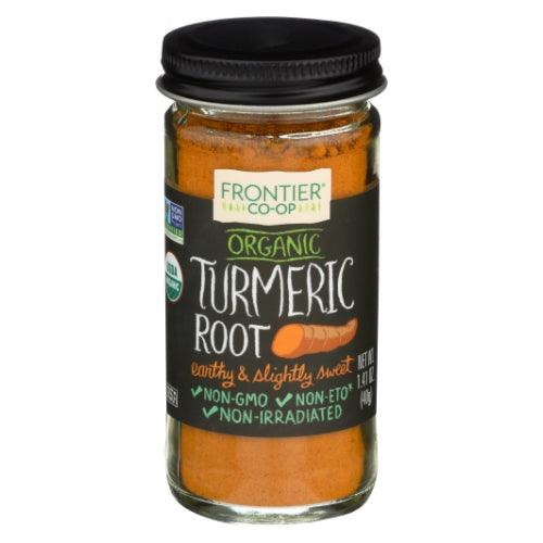 Orgnaic Ground Tumeric Root 1.76 Oz by Frontier Herb