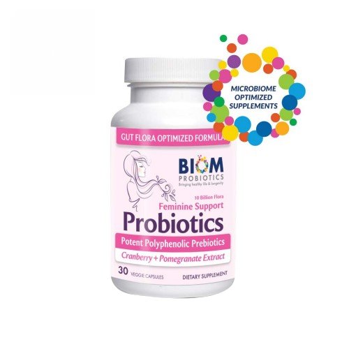 Feminine Pro Prebiotic Cranberry 30 Caps by Biom Probiotics