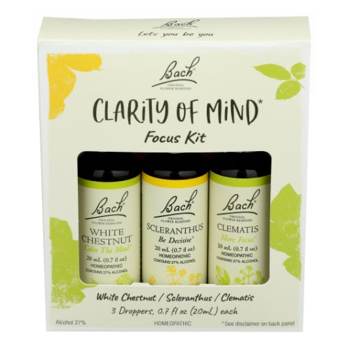 Clarity of Mind Focus Kit 60 Ml by Bach