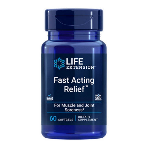 Fast Acting Relief 60 Softgels by Life Extension