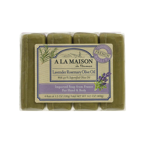 Soap Bar Rosemary Lavender 14.1 Oz by A La Maison