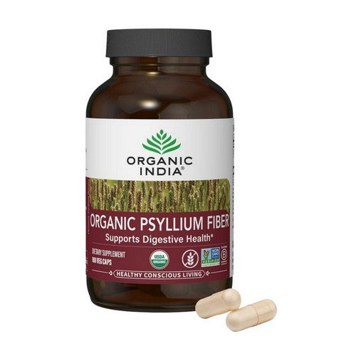 Organic Psyllium Fiber 180 Veg Caps by Organic India