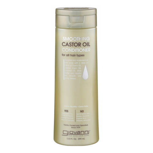Smoothing Castor Oil Conditioner 13.5 Oz by Giovanni Cosmetics