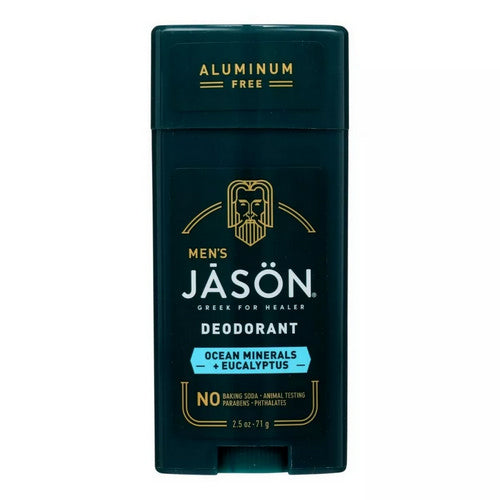 Men'S Deodorant Aluminum Free Ocean Minerals + Eucalyptus 2.5 Oz by Jason Natural Products
