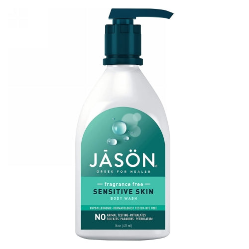 Sensitive Skin Body Wash 16 Oz by Jason Natural Products
