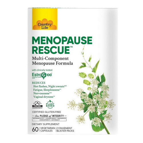 Menopause Rescue 60 Caps by Country Life