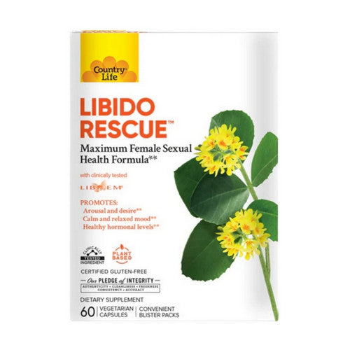 Libido Rescue 60 Veg Caps by Country Life