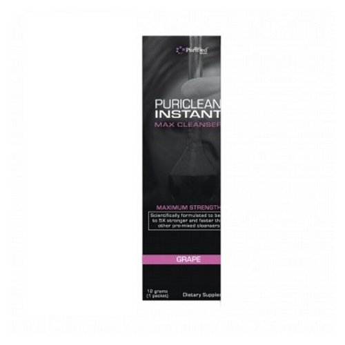 Max Cleansing Powder Grape 1 Packet by Purified