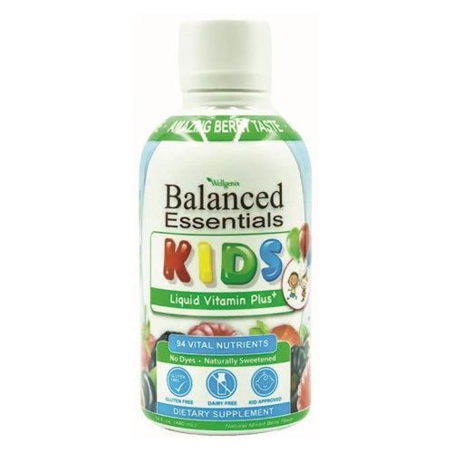 Balanced Essentials Liquid Vitamin for Kids Nutritional Multivitamin 32 Oz by Wellgenix Health