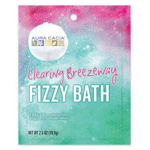 Clearing Breezeway Fizzy Bath 2.5 Oz by Aura Cacia