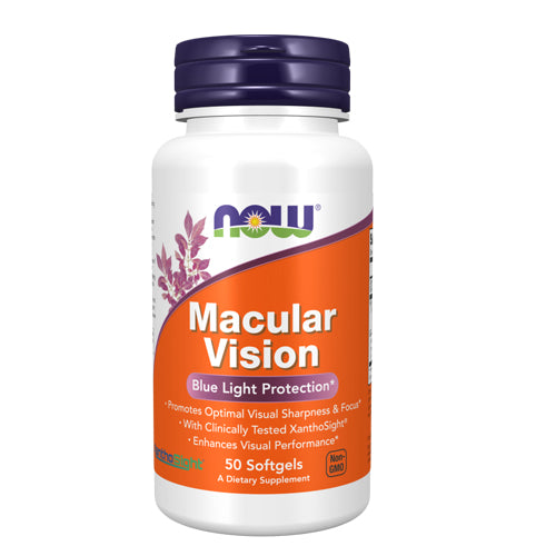 Macular Vision 50 Softgels by Now Foods