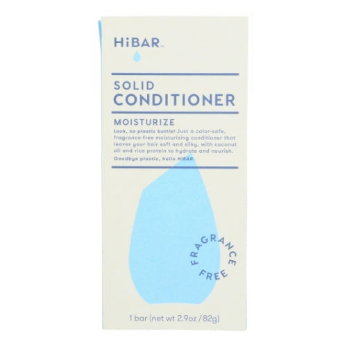 Solid Conditioner Moisturize Fragrance-free 2.7 Oz by HiBAR