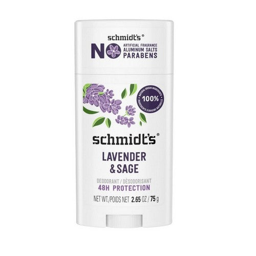 Natural Deodorant Aluminum Free Lavendar And Sage 2.65 Oz by Schmidt's Deodorant