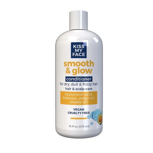 Smooth and Shine Conditioner Glow 12 Oz by Kiss My Face