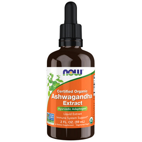 Organic Ashwagandha Liquid Extract 2 Oz by Now Foods
