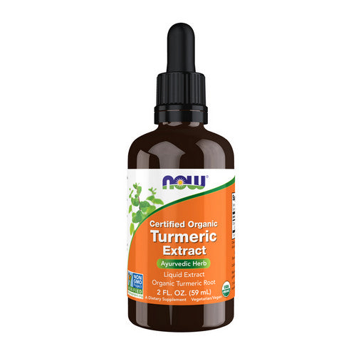 Organic Turmeric Liquid Extract 2 Oz by Now Foods